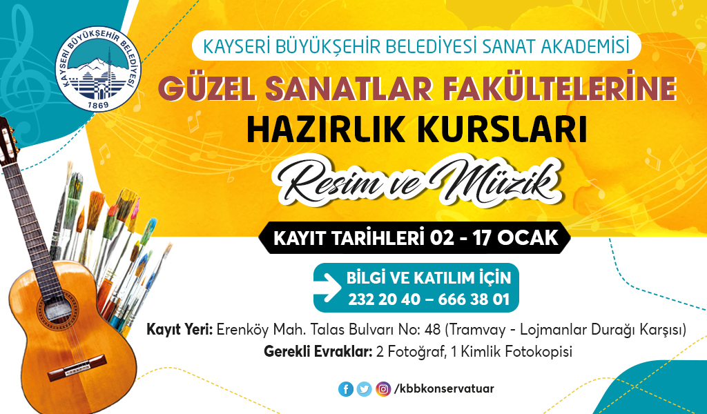 Güzel Sanatlar Fakültelerine Hazırlık Kursu